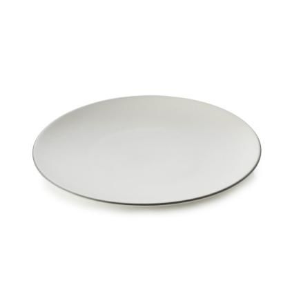 Πιάτο επιδόρπιου EQUINOXE, σετ 6 τεμαχίων, 21,5 cm, σε απόχρωση λευκού βαμβακιού, REVOL