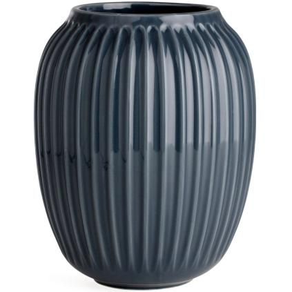 Βάζο HAMMERSHOI 21 cm, ανθρακί γκρι, Kähler