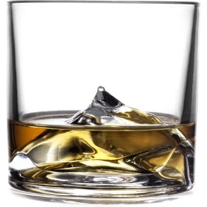 Ποτήρι ουίσκι EVEREST, σετ 4 τεμαχίων, 270 ml, Litton