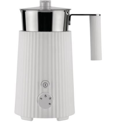 Συσκευή για αφρόγαλα PLISSÉ, λευκό, Alessi