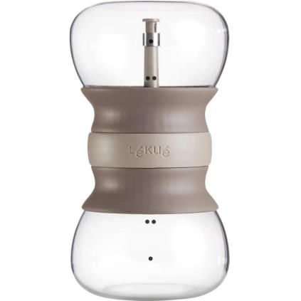 Τσαγιέρα με φίλτρο για τσάι CALM TEA, 500ml, καφέ, γυάλινη, Lékué