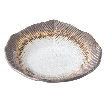 Πιάτο ορεκτικών AKANE GREY, 16 cm, MIJ