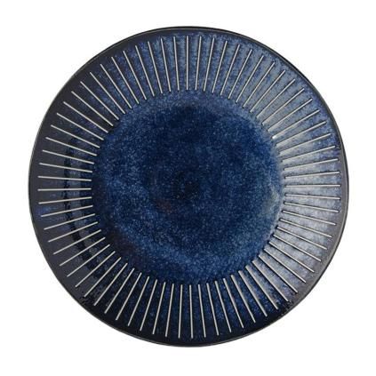 Πιάτο γεύματος RIDGED INDIGO, 25 cm, MIJ