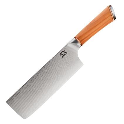 Μαχαίρι λαχανικών SOK OLIVE SUNSHINE DAMASCUS, 17 cm, Dellinger