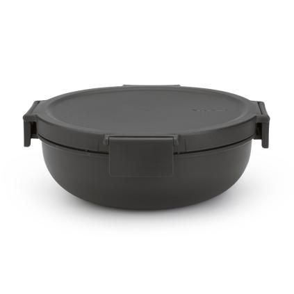 Μπολ φαγητού MAKE & TAKE, 1,3 l, σκούρο γκρι, Brabantia