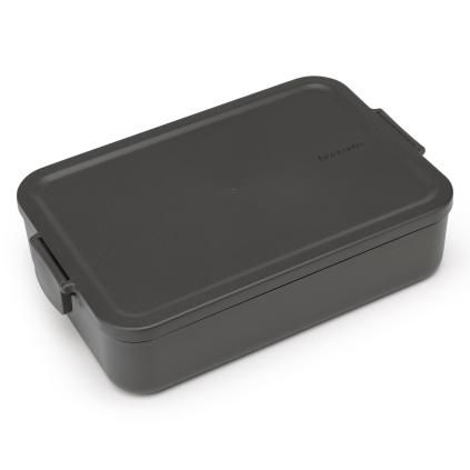 Δοχείο φαγητού MAKE & TAKE BENTO, 2 l, σκούρο γκρι, Brabantia