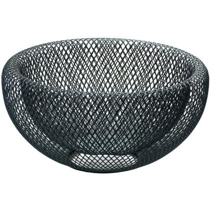 Μπολ για φρούτα MESH, 25 cm, σε μαύρο, Philippi
