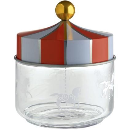 Βάζο αποθήκευσης κουζίνας CIRCUS, 500 ml, διαφανές, Alessi