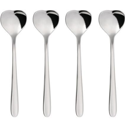 Κουτάλι τσαγιού BIG LOVE, σετ τεμαχίων, 14 cm, σε ασημί, Alessi