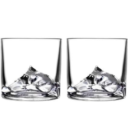 Ποτήρι ουίσκι EVEREST, σετ 2 τεμαχίων, 270 ml, Liiton
