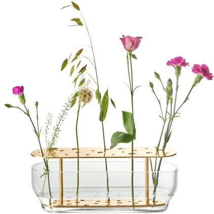 Βάζο IKEBANA, 33 cm, χρυσό, από γυαλί, Fritz Hansen