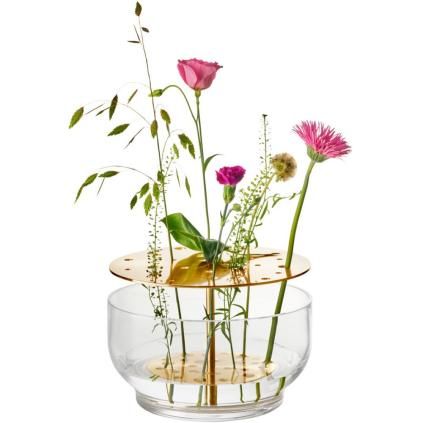 Βάζο IKEBANA, 24 cm, χρυσό, από γυαλί, Fritz Hansen