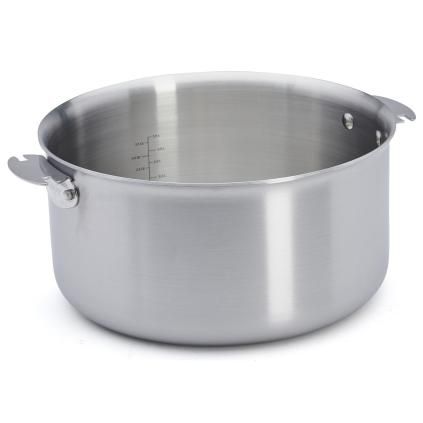 Κατσαρόλα ALCHIMY LOQY 24 cm, ασημί, ανοξείδωτο ατσάλι, de Buyer