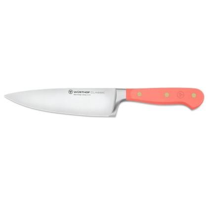 Μαχαίρι Σεφ CLASSIC COLOUR 16 cm, σε κοραλλί- ροδακινί, Wüsthof