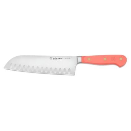 Μαχαίρι Santoku CLASSIC COLOUR 17 cm, σε κοραλλί-ροδακινί, Wüsthof
