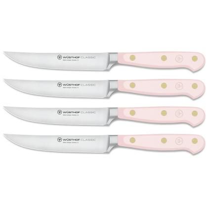 Μαχαίρια μπριζόλας CLASSIC COLOUR , Σετ 4, 12 cm, σε ροζ αλατιού Ιμαλαΐων, Wüsthof