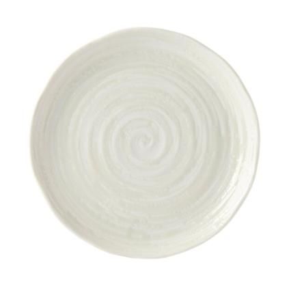 Πιάτο WHITE SPIRAL 21,5 cm, λευκό, MIJ