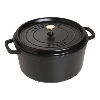Κατσαρόλα από χυτσσίδηρο COCOTTE 30 cm, μαύρη, Staub