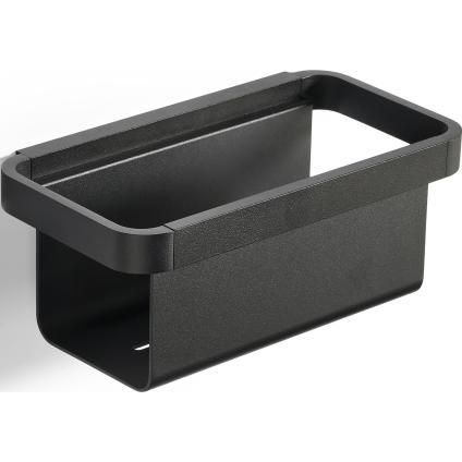 Ράφι ντουζιέρας RIM 22 cm, μαύρο, από αλουμίνιο, Zone Denmark