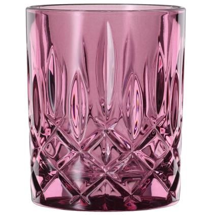 Ποτήρια ουίσκι NOBLESSE COLORS, σετ 2 τεμαχίων, 295 ml, σε απόχρωση μούρου, Nachtmann