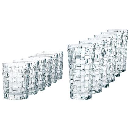 Σετ ποτηριών BOSSA NOVA, για long drink και ουίσκι, σετ 12 τμχ, ανοιχτό, Nachtmann