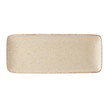 Πιάτο σερβιρίσματος SAND FADE 29,5 x 12 cm, μπεζ, MIJ