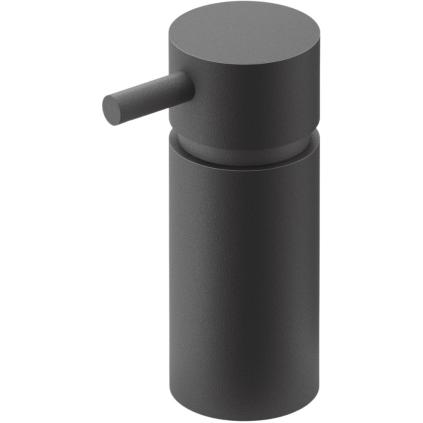 Δοχείο υγρού σαπουνιού MANOLA 130 ml, μαύρο, ανοξείδωτο ατσάλι, Zack