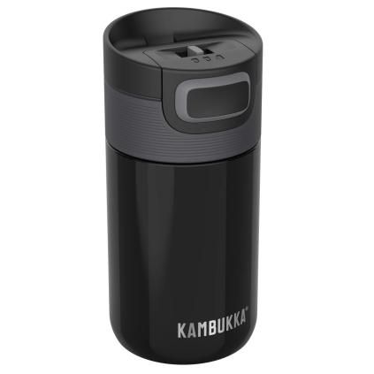 Κούπα θερμός ETNA 300 ml, μαύρο, ανοξείδωτο ατσάλι, Kambukka