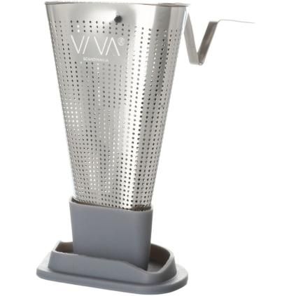 Φίλτρο για τσάι INFUSION 9 cm, γκρι, ανοξείδωτο ατσάλι, Viva Scandinavia