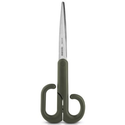 Ψαλίδι κουζίνας GREEN TOOLS 24 cm, πράσινο, πλαστικό, Eva Trio