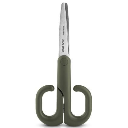 Ψαλίδι κουζίνας GREEN TOOLS 16 cm, πράσινο, πλαστικό, Eva Trio