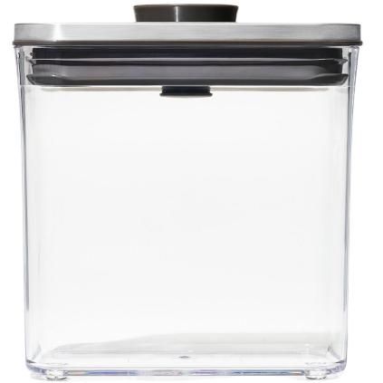 Δοχείο αποθήκευσης τροφίμων POP STEEL 1,6 l, ορθογώνιο, πλαστικό, OXO