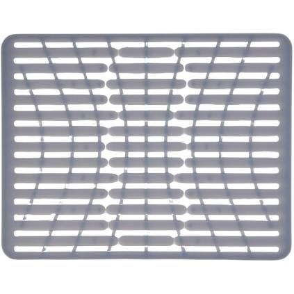 Ταπέτο νεροχύτη GOOD GRIPS 41 x 32 cm, γκρι, από σιλικόνη, OXO