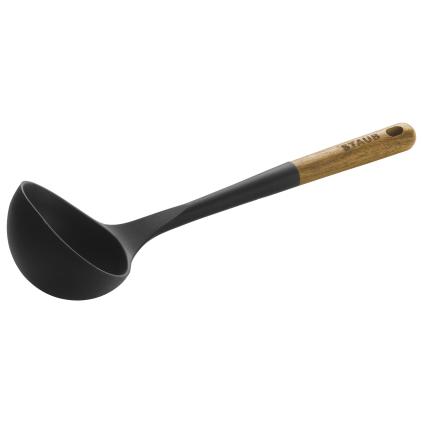 Κουτάλα 31 cm, καφέ, σιλικόνης, Staub