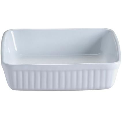 Πυρίμαχο σκεύος από πορσελάνη CLASSIC 24 cm, τετράγωνο, λευκό, πήλινο υλικό, Mason Cash