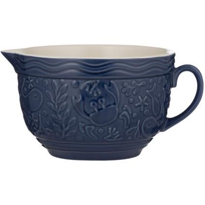 Μπολ για κουρκούτι NAUTICAL 1,9 l, μπλε, πήλινο, Mason Cash
