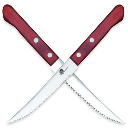 Μαχαίρι για μπριζόλα EASY 10 cm, κόκκινο, Dellinger