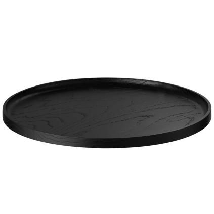 Δίσκος σερβιρίσματος OKU 27,5 cm, μαύρο, από ξύλο, Blomus