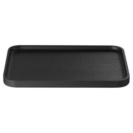 Δίσκος σερβιρίσματος OKU 27,5 x 20 cm, σε μαύρο, από ξύλο, Blomus
