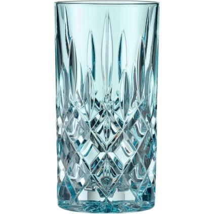 Μακρόστενο ποτήρι ποτού NOBLESSE FRESH COLORS 395 ml, σετ 2 τεμαχίων, μπλε, Nachtmann