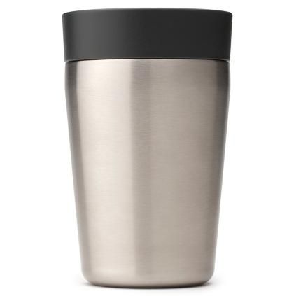 Κούπα θερμός MAKE & TAKE 200 ml, σκούρο γκρι, ατσάλι, Brabantia