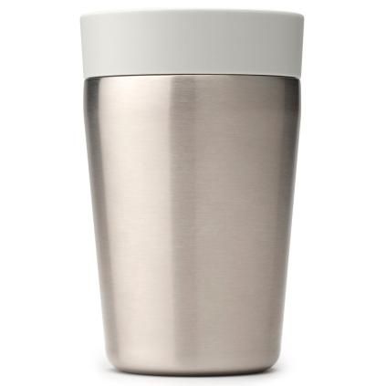 Κούπα θερμός MAKE & TAKE 200 ml, σε ανοιχτό γκρι, από ατσάλι, Brabantia