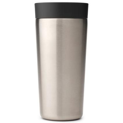 Κούπα θερμός MAKE & TAKE 360 ml, σκούρο γκρι, ατσάλι, Brabantia