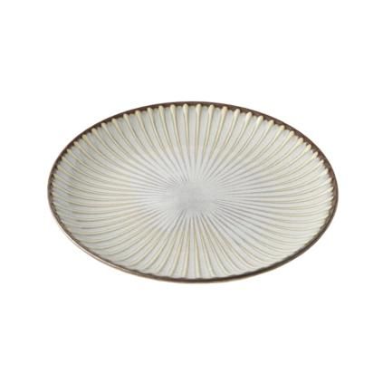 Πλατώ σερβιρίσματος για μεζέδες WHITE SENDAN 16 cm, λευκό, κεραμικό, MIJ