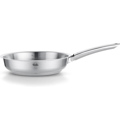 Τηγάνι universal PURE 24 cm, ασήμι, ανοξείδωτο ατσάλι, Fissler