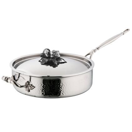Τηγάνι saute OPUS PRIMA 26 cm, ασήμι, ανοξείδωτο ατσάλι, Ruffoni