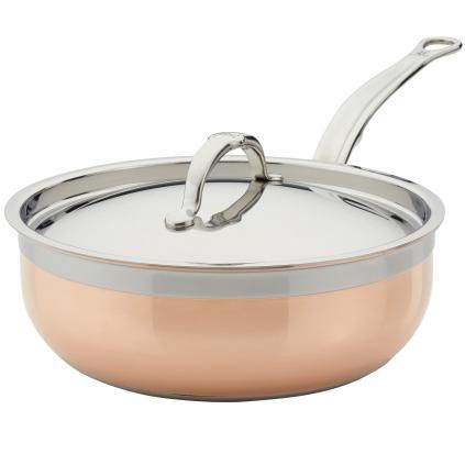 Τηγάνι saute COPPERBOND 24 cm, 3,3 l, χάλκινο, Hestan