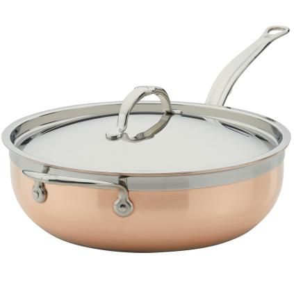 Τηγάνι saute COPPERBOND 28 cm, 4,7 l, χάλκινο, Hestan