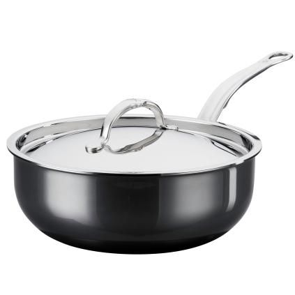 Τηγάνι saute NANOBOND TITANIUM 24 cm, 3,3 l, ανοξείδωτο ατσάλι, Hestan