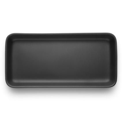218543 servirovaci talir nordic kitchen 24 x 12 cm cerna kamenina eva solo